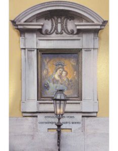 Restauro conservativo edicola di Via della Pilotta - 1