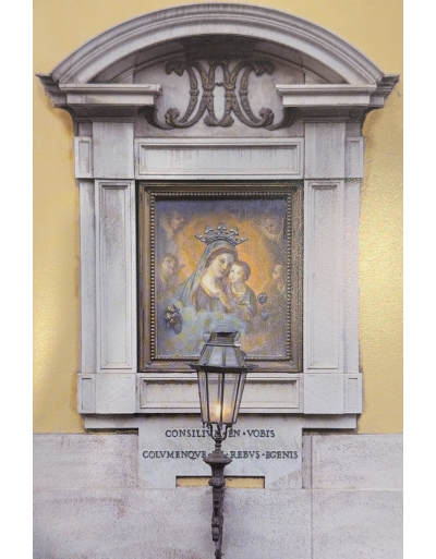 Restauro conservativo edicola di Via della Pilotta - 1