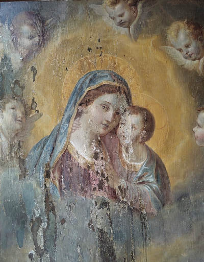 Restauro conservativo edicola di Via della Pilotta - 2